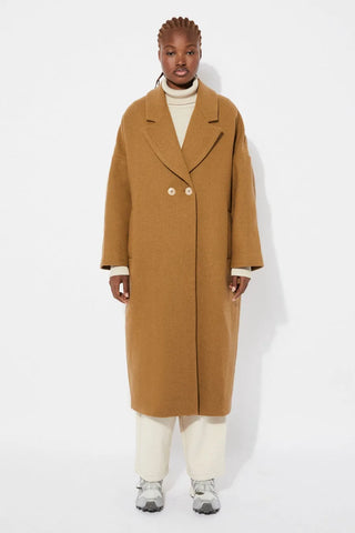 Rita Row Cedar Camel Coat - Anavi