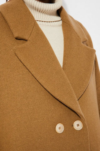 Rita Row Cedar Camel Coat - Anavi
