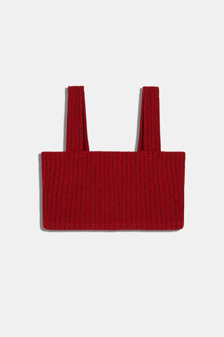 Rita Row Eclat Bustier Red Top - Anavi