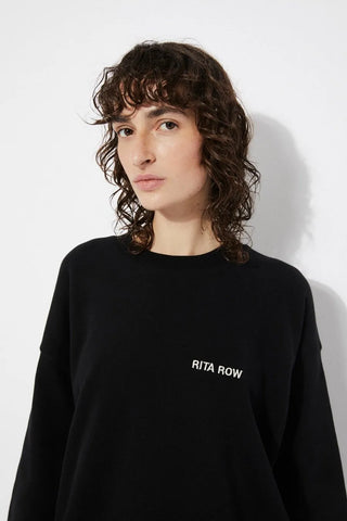 Rita Row Lucas Black Sweatshirt - Anavi