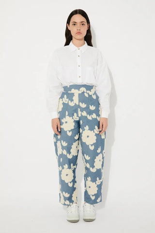 Rita Row Peony Flowers Pants - Anavi