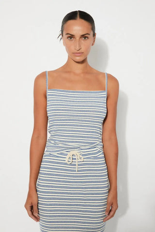 Rita Row Ripe Blue Stripes Top - Anavi