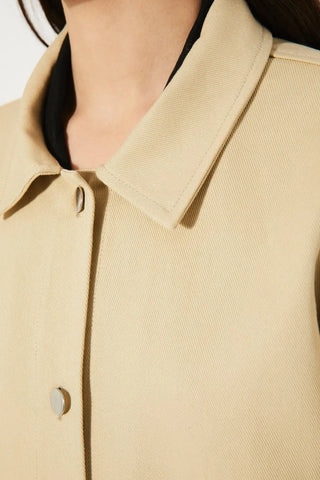 Rita Row Vitre Beige Trench - Anavi