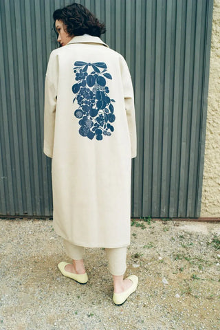 Rita Row Vitre Beige Trench - Anavi