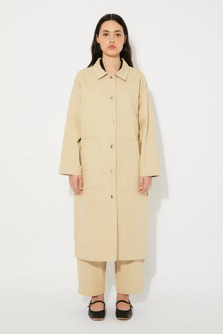 Rita Row Vitre Beige Trench - Anavi