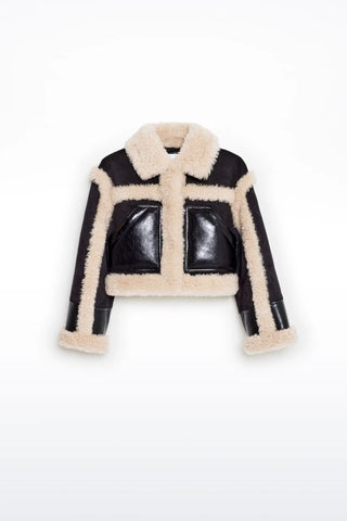 Stand Studio Edith Shearling Jacket - Anavi