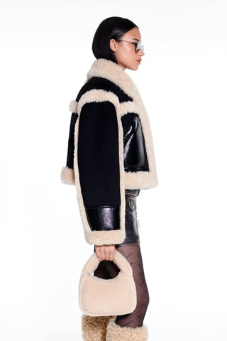 Stand Studio Edith Shearling Jacket - Anavi
