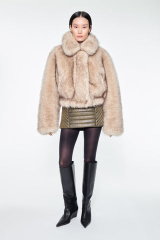 Stand Studio Lena Fur Jacket - Anavi