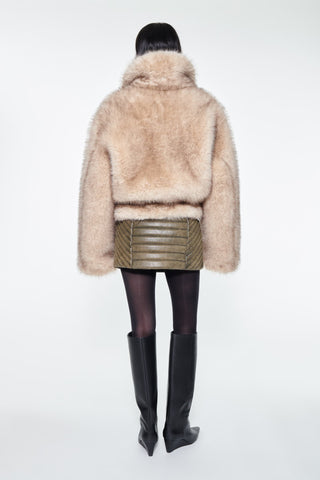 Stand Studio Lena Fur Jacket - Anavi