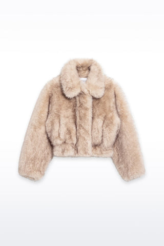 Stand Studio Lena Fur Jacket - Anavi