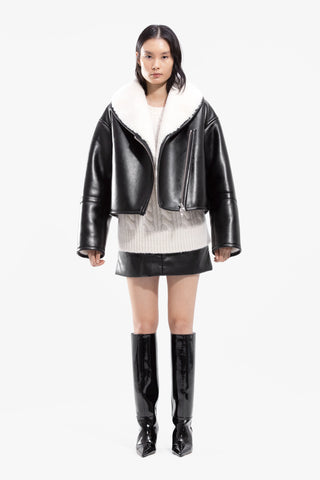 Stand Studio Leonora Shearling Jacket - Anavi