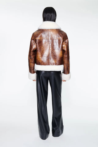 Stand Studio Lorelle Shearling Jacket - Anavi
