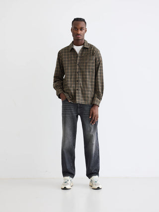 Woodbird Wbglixto Check Shirt Brown - Anavi