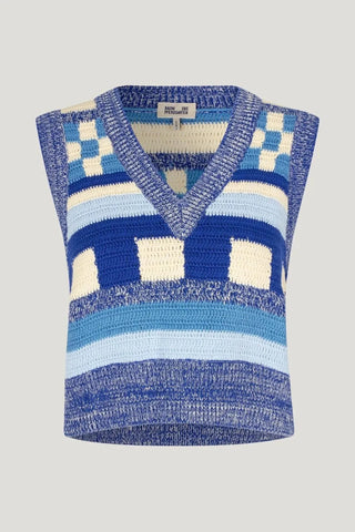 Baum und Pferdgarten Cabot Crochet Patchwork Top - Anavi