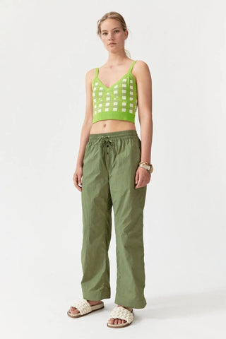 Baum und Pferdgarten Cypre Lime Green Check Top - Anavi