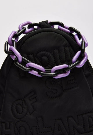 House of Holland Cross Body Black Bag