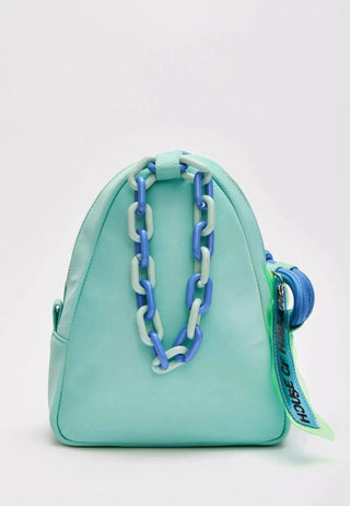 House of Holland Rope Strap Turquoise Bag