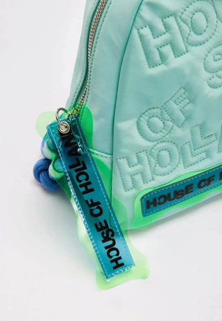 House of Holland Rope Strap Turquoise Bag