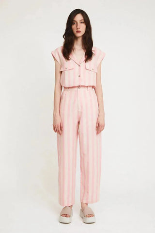 Rita Row Garçon Pink Stripes Pants - Anavi