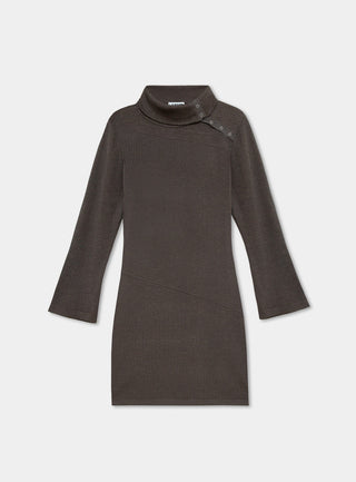  Laagam Anouk Grey Short Dress