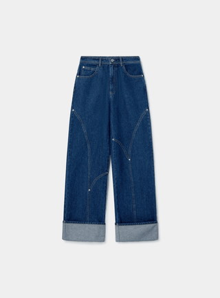  Laagam Dallas Indigo Denim Jeans