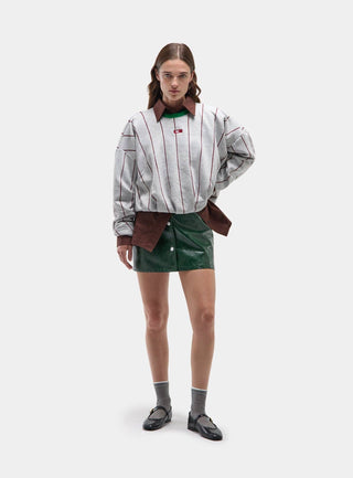  Laagam Kelly Grey Striped Sweatshirt