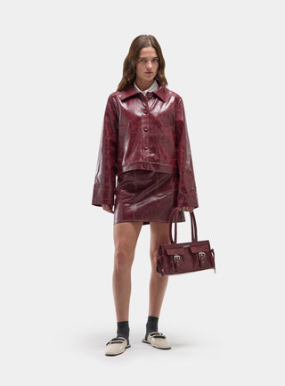  Laagam Alexa Burgundy Jacket