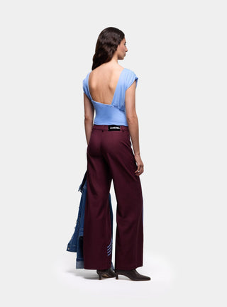  Laagam Zion Burgundy Pants