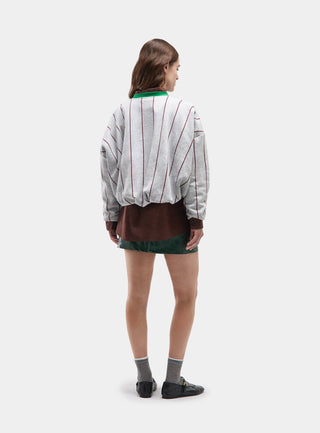  Laagam Kelly Grey Striped Sweatshirt