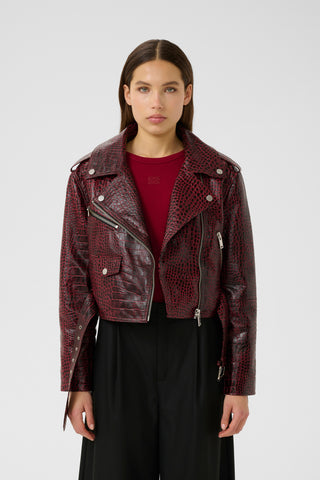  Gestuz Gzbasilia Aronia Leather Jacket