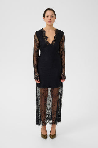  Gestuz Gzliani Black Lace Dress