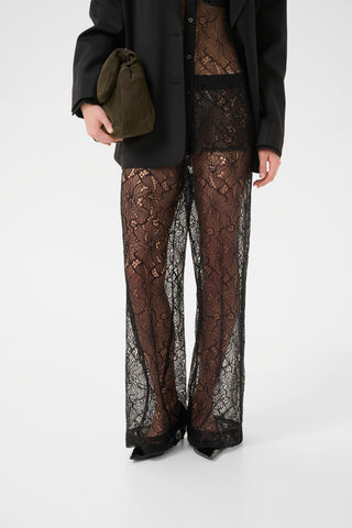  Gestuz Gzedea Black Lace Pants