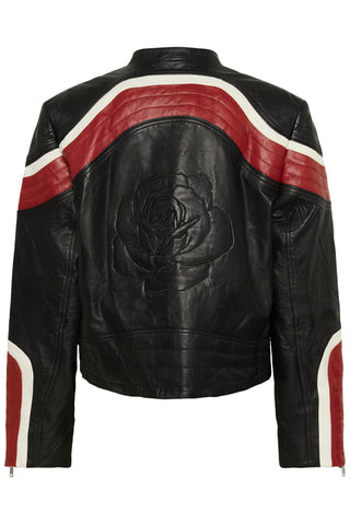  Gestuz Gzyvette Black Leather Jacket