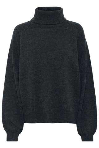  Gestuz Manzigz Deep Graphite Pullover
