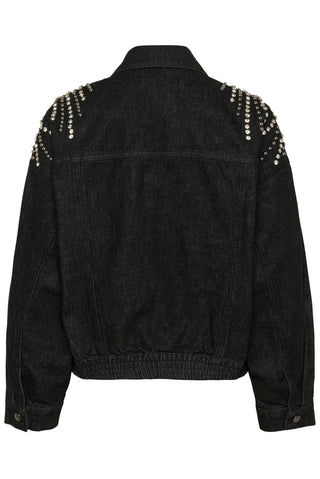  Gestuz Gzlee Black Denim Jacket