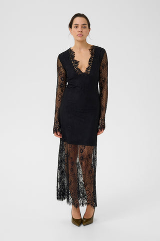  Gestuz Gzliani Black Lace Dress