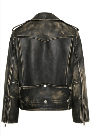  Gestuz Gzrylee Black Leather Jacket