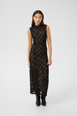  Gestuz Gztania Black Lace Dress