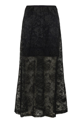  Gestuz Gzleala Black Lace Skirt