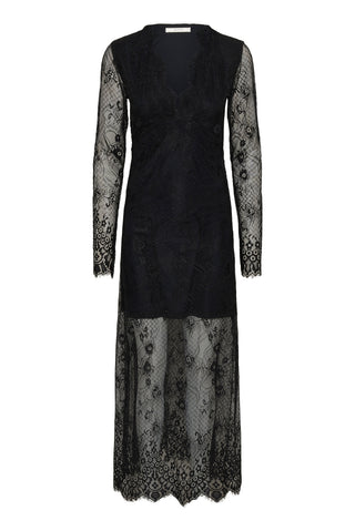  Gestuz Gzliani Black Lace Dress