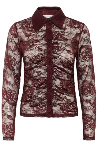  Gestuz Gzleala Aronia Lace Blouse