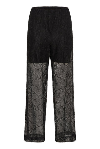  Gestuz Gzedea Black Lace Pants