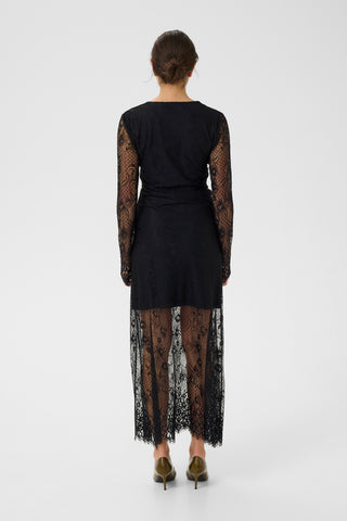  Gestuz Gzliani Black Lace Dress