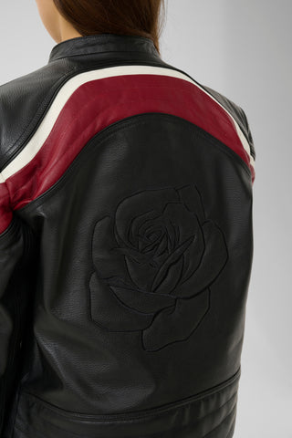  Gestuz Gzyvette Black Leather Jacket