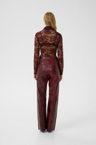  Gestuz Gzleala Aronia Lace Blouse