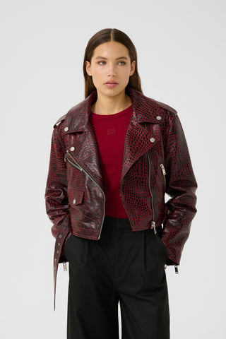  Gestuz Gzbasilia Aronia Leather Jacket