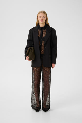  Gestuz Gzedea Black Lace Pants