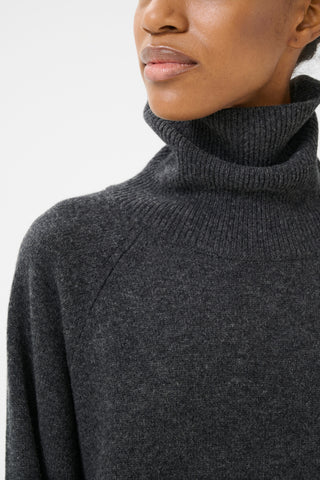  Gestuz Manzigz Deep Graphite Pullover