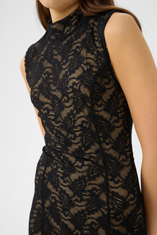  Gestuz Gztania Black Lace Dress