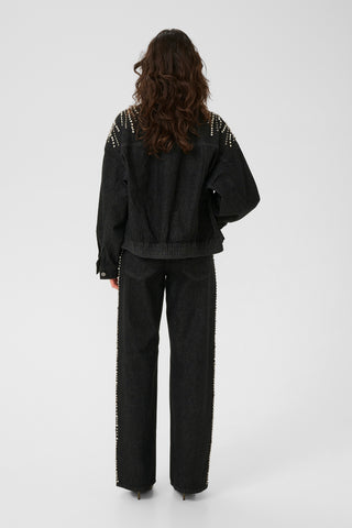  Gestuz Gzlee Black Denim Jacket